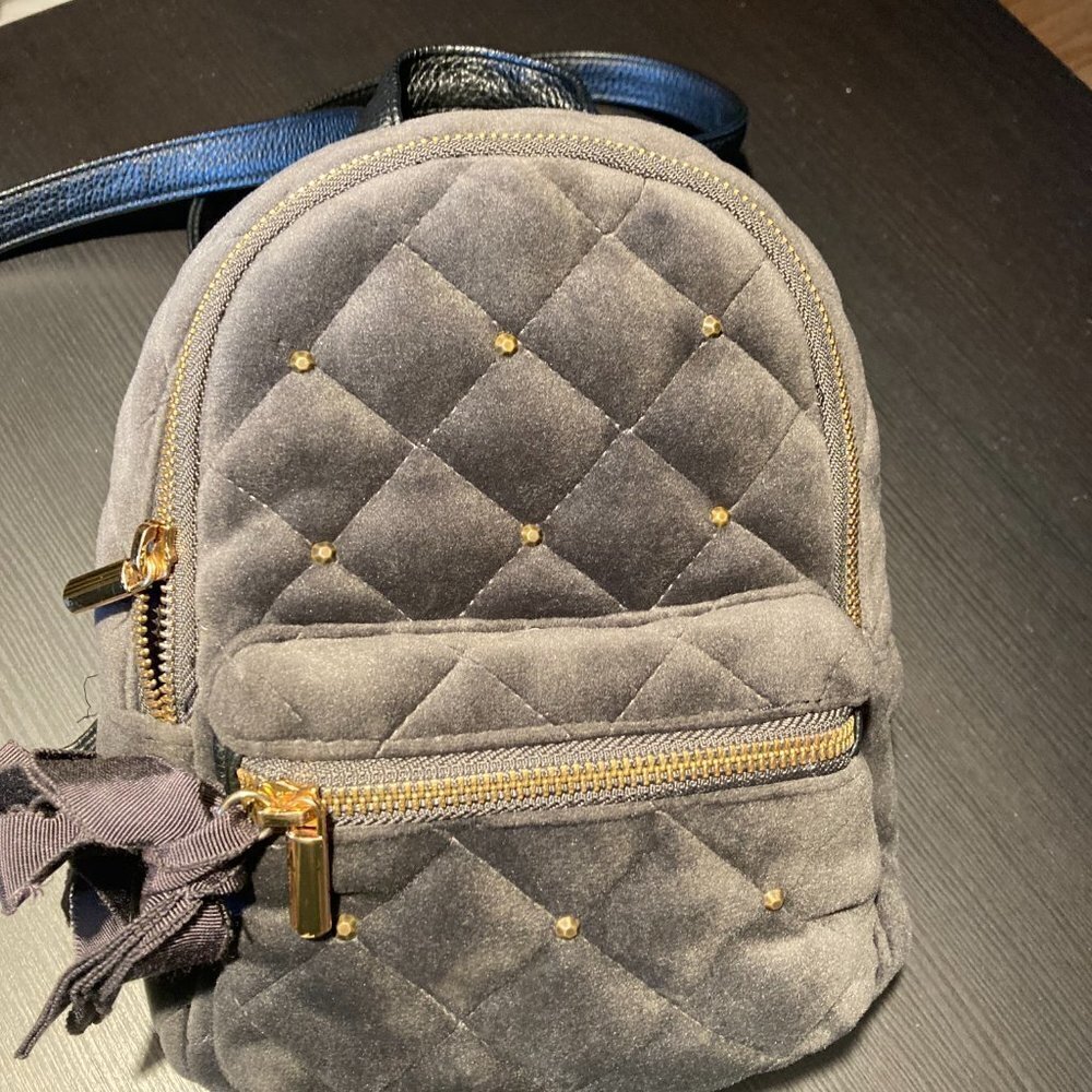 Love & Lore small backpack in velour
